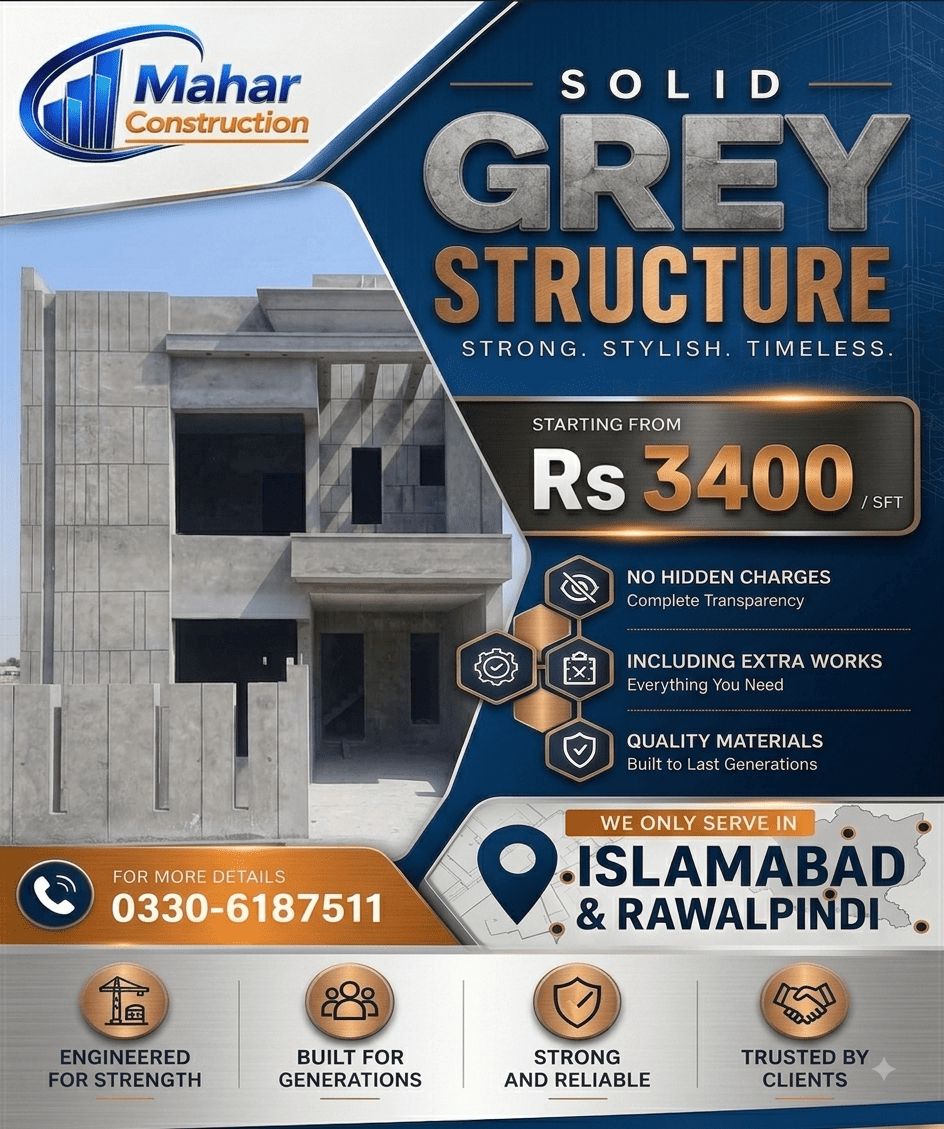 grey structure in  multi Garden B17 islamabad